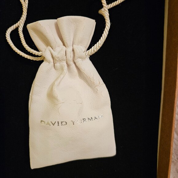 David Yurman Two Tone Heart Pendant - Picture 3 of 3